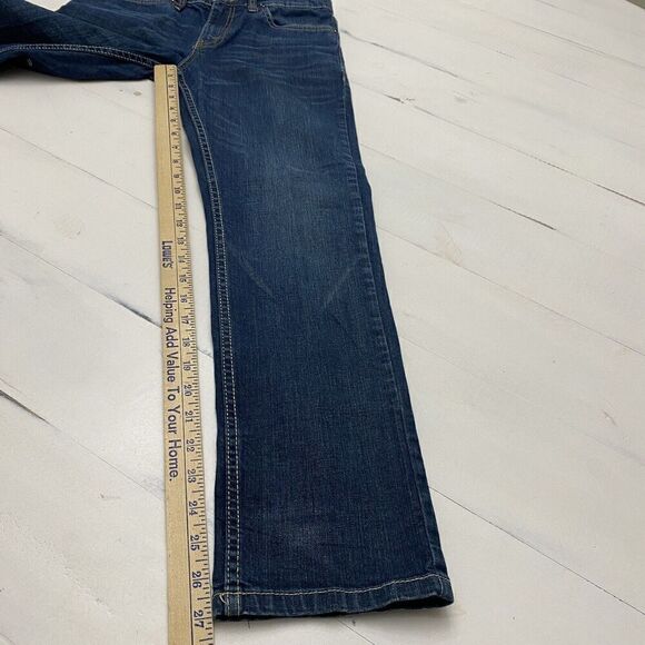 Levi’s Boys 502 Regular Taper Jeans Sz 12 REG 26 X 26 Adjustable Waist - Picture 13 of 16